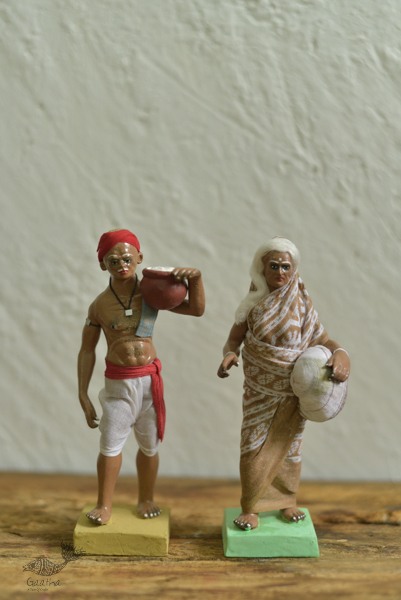 Handmade Clay Doll - 