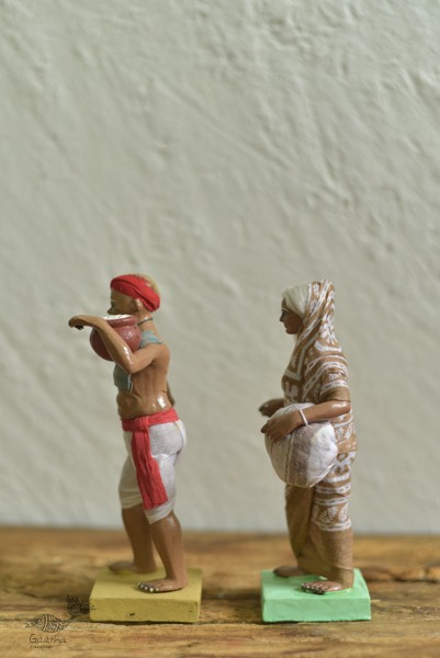 Handmade Clay Doll - 