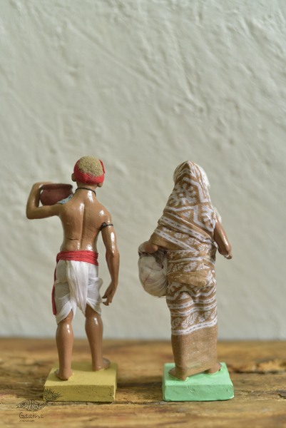 Handmade Clay Doll - 
