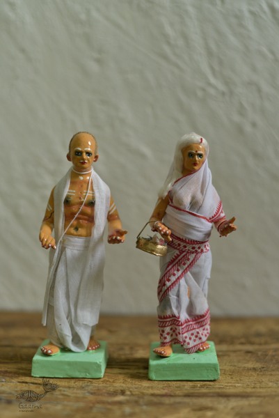 Handmade Clay Doll - 