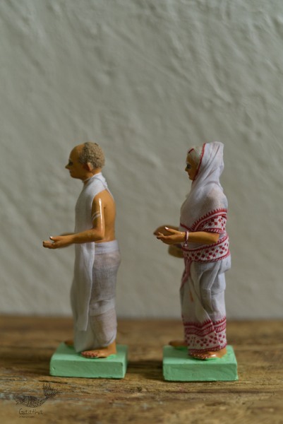 Handmade Clay Doll - 