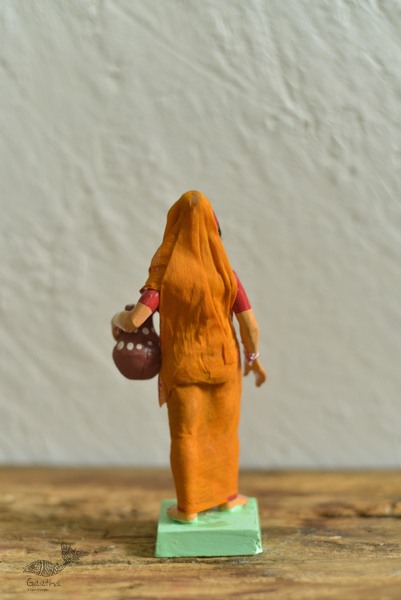 Handmade Clay Doll - 