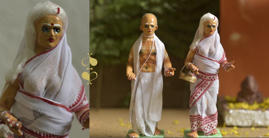 Handmade Clay Doll - 