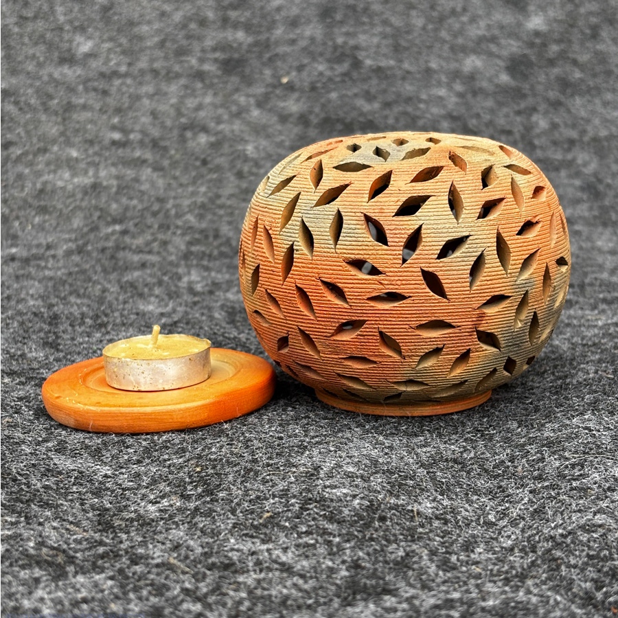 Shop Terracotta Pottery Art - Kuladi  T Light Holder