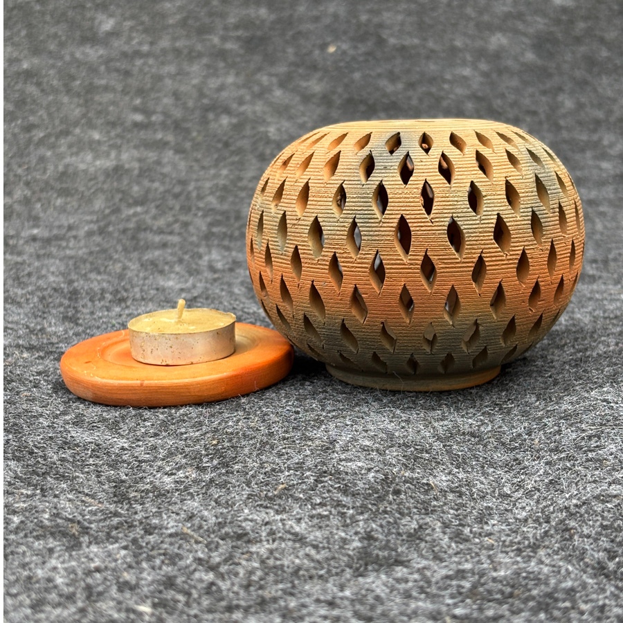 Shop Terracotta Pottery Art - Kuladi  T Light Holder
