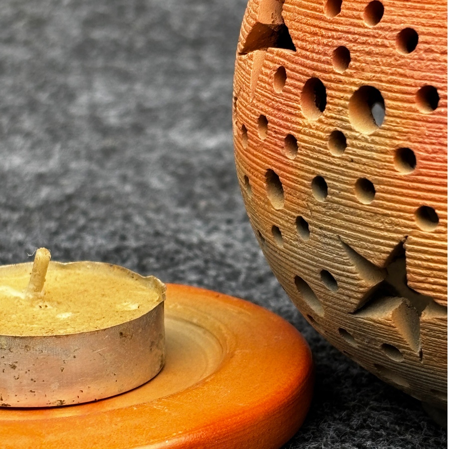 Shop Terracotta Pottery Art - Kuladi  T Light Holder
