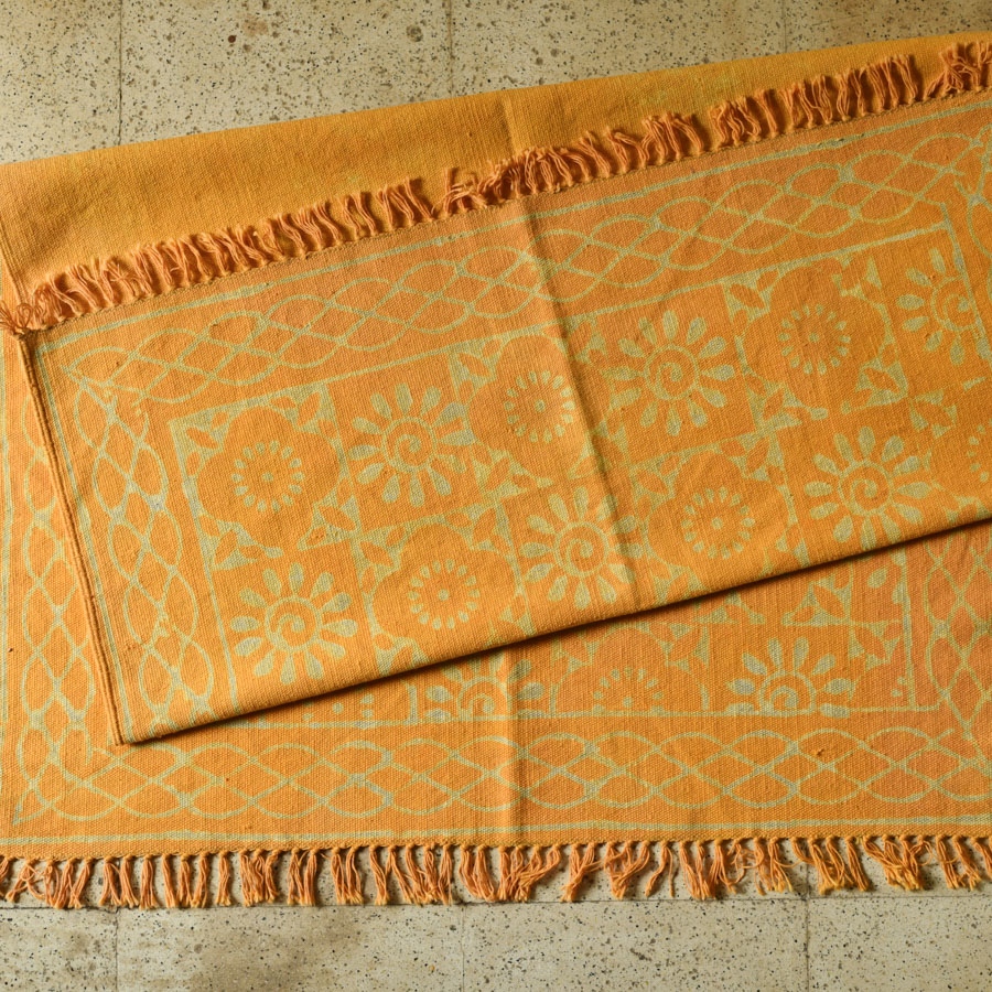 shop Indigo Natural Color Dhurrie