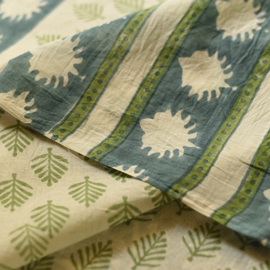 shop Bagru Block Printed Cotton Saree