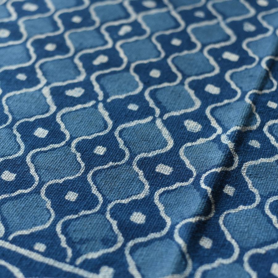 shop Indigo Natural Color Dhurrie