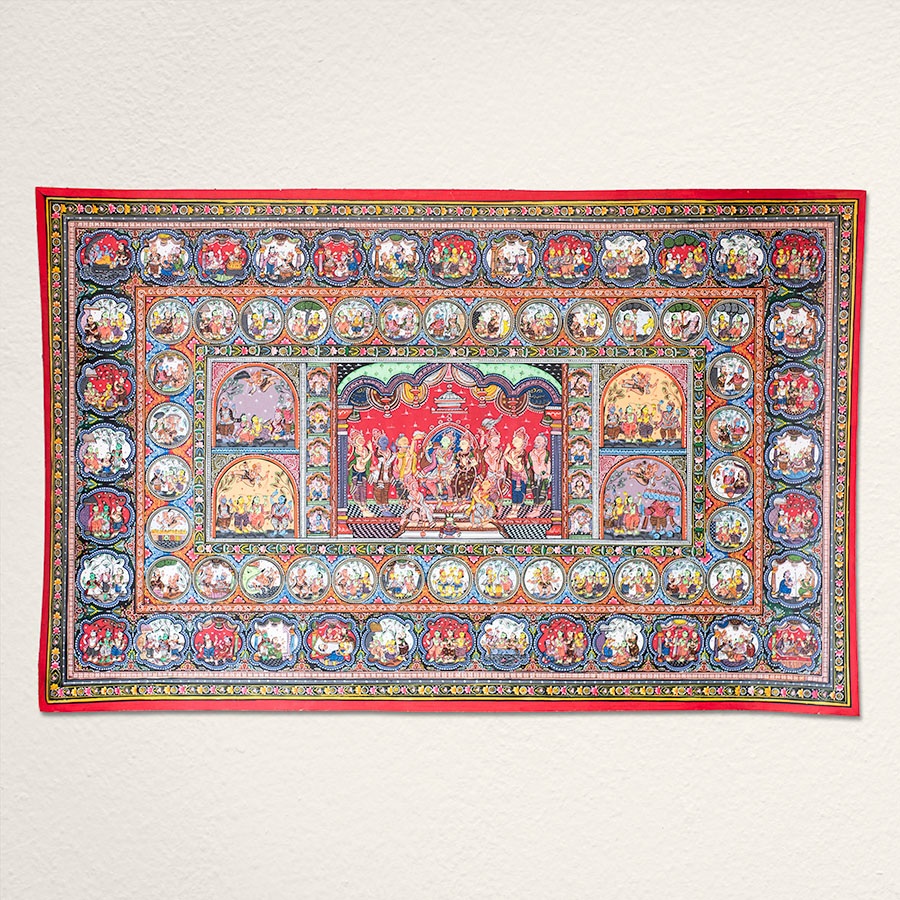 shop Traditional patachitra Painting ~ Sitaram