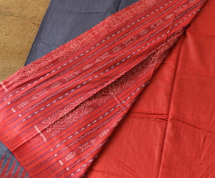 shop Handwoven Pure Tussar Eri Silk Saree