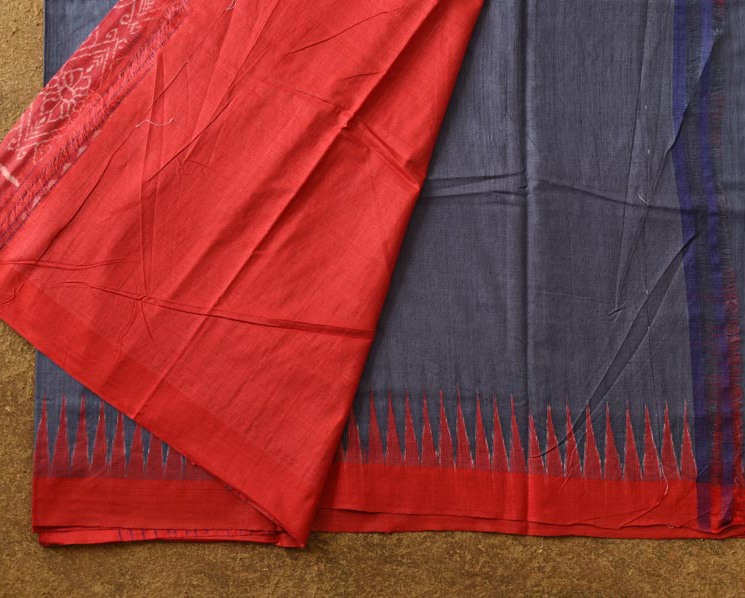 shop Handwoven Pure Tussar Eri Silk Saree