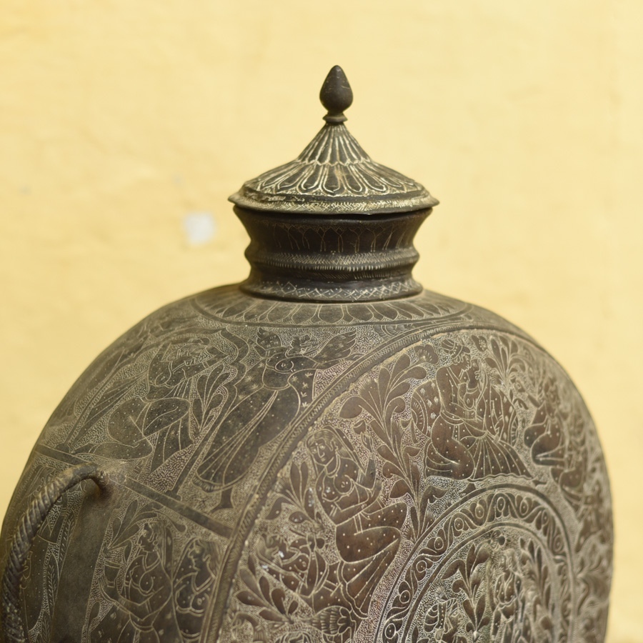 handcarved Antique Timeless Vessel 