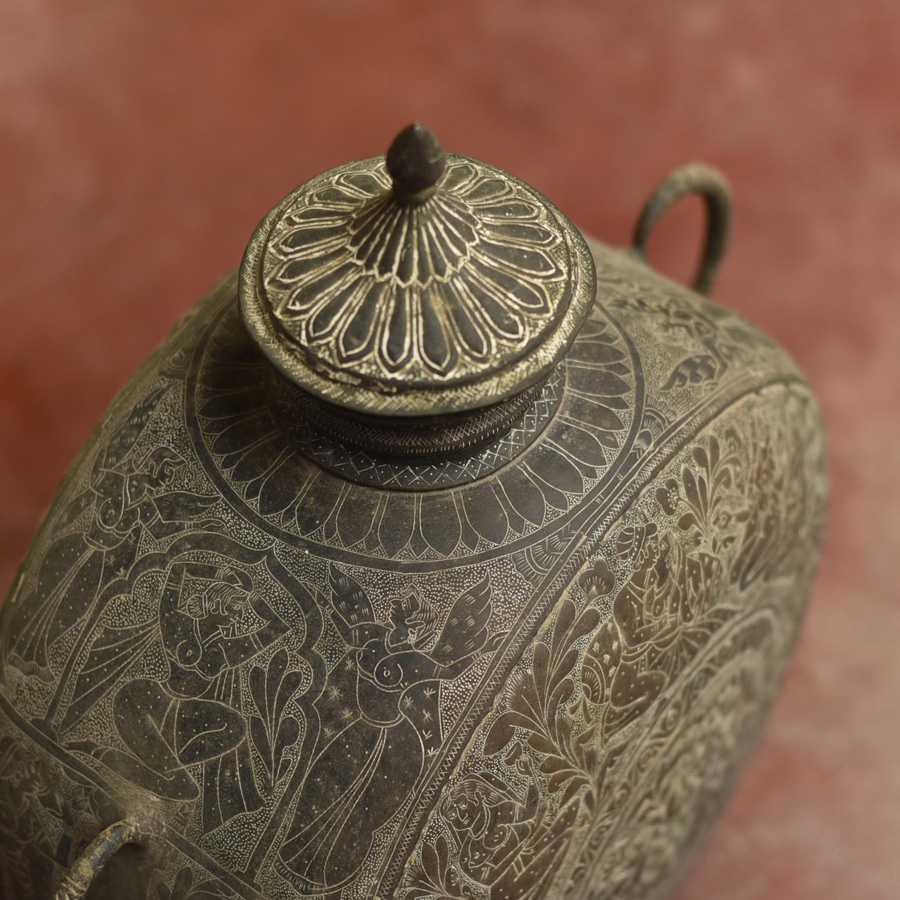 handcarved Antique Timeless Vessel 