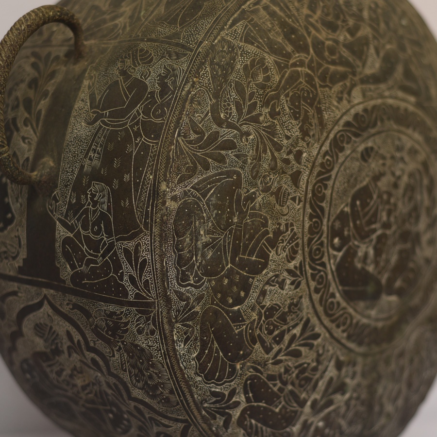 handcarved Antique Timeless Vessel 