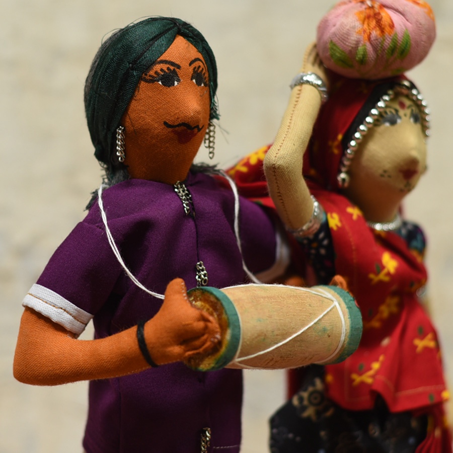 Buy Jhabua Handmade Fabric Doll (Bhil) - P 