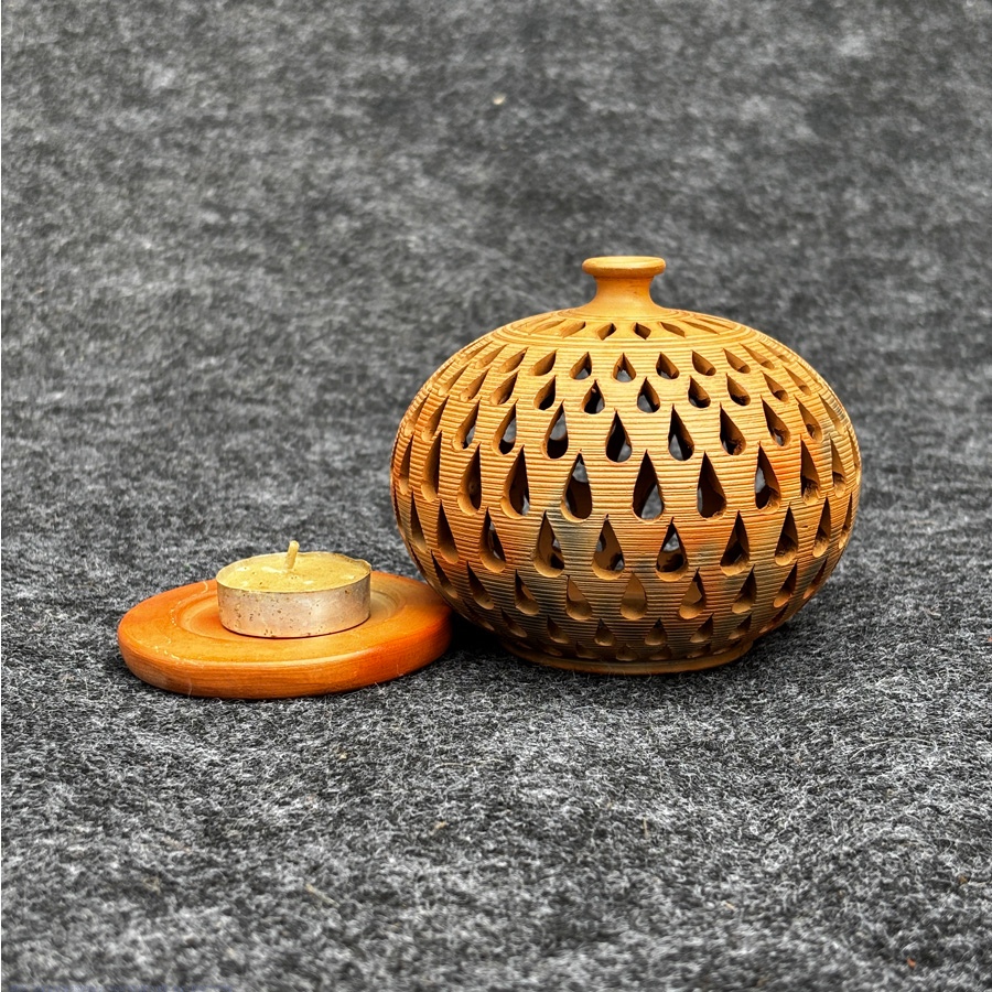 Shop Terracotta Pottery Art - Kunji T Light Holder