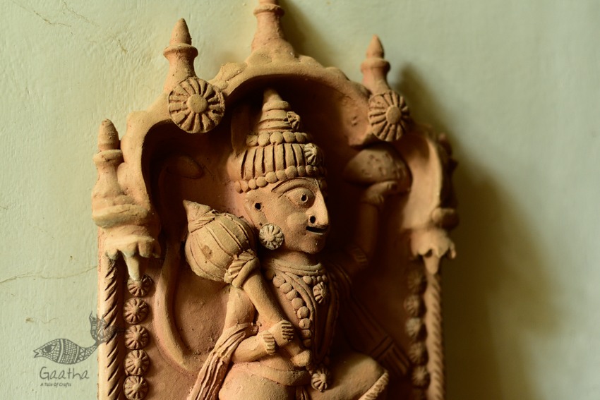 Mitti ki murti - handmade Molela terracotta god goddess idols - 