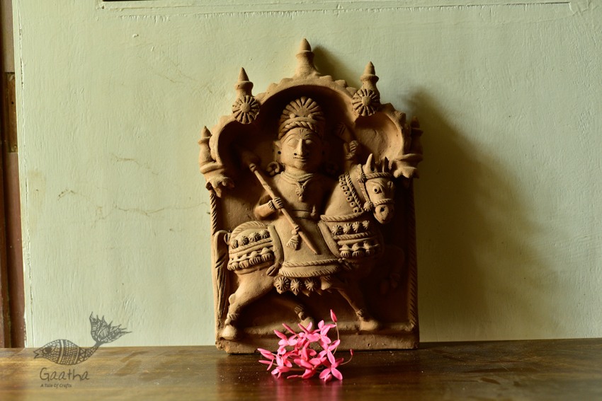 Mitti ki murti - handmade Molela terracotta god goddess idols - 