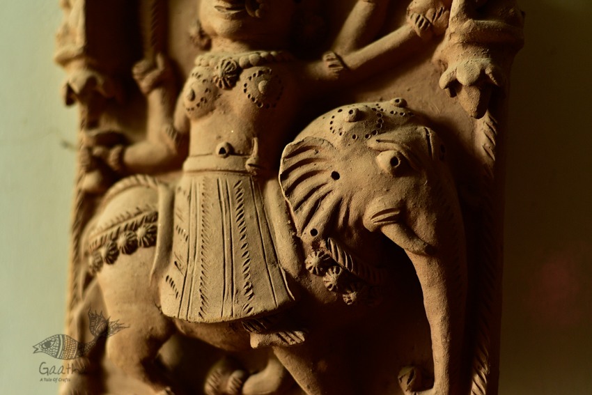 Mitti ki murti - handmade Molela terracotta god goddess idols - 