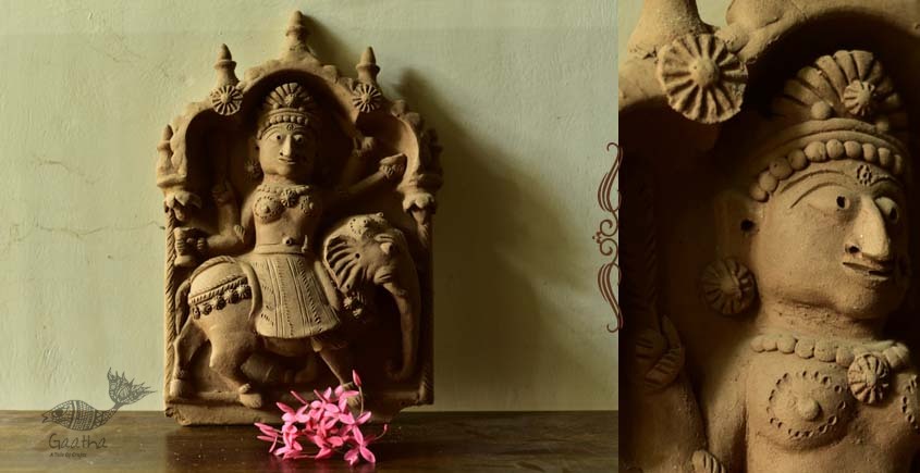 Mitti ki murti - handmade Molela terracotta god goddess idols - 