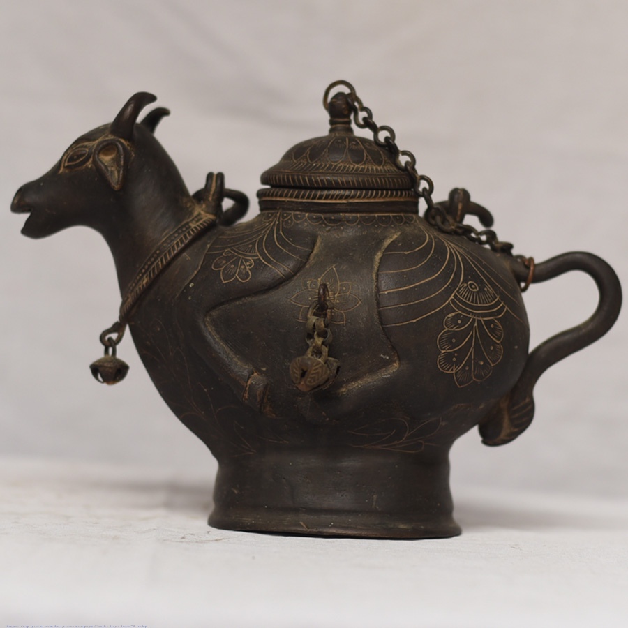 Shop Antique Brass  Nandi Kamandal| Rare Art Khajuraho