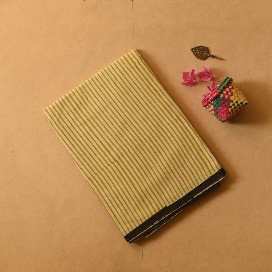 shop Bagru Block Printed Cotton Saree