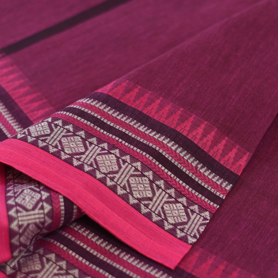 shop Begampuri Handloom Saree - Pure Cotton