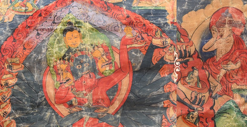 buy Traditional Antique Thangka Painting 