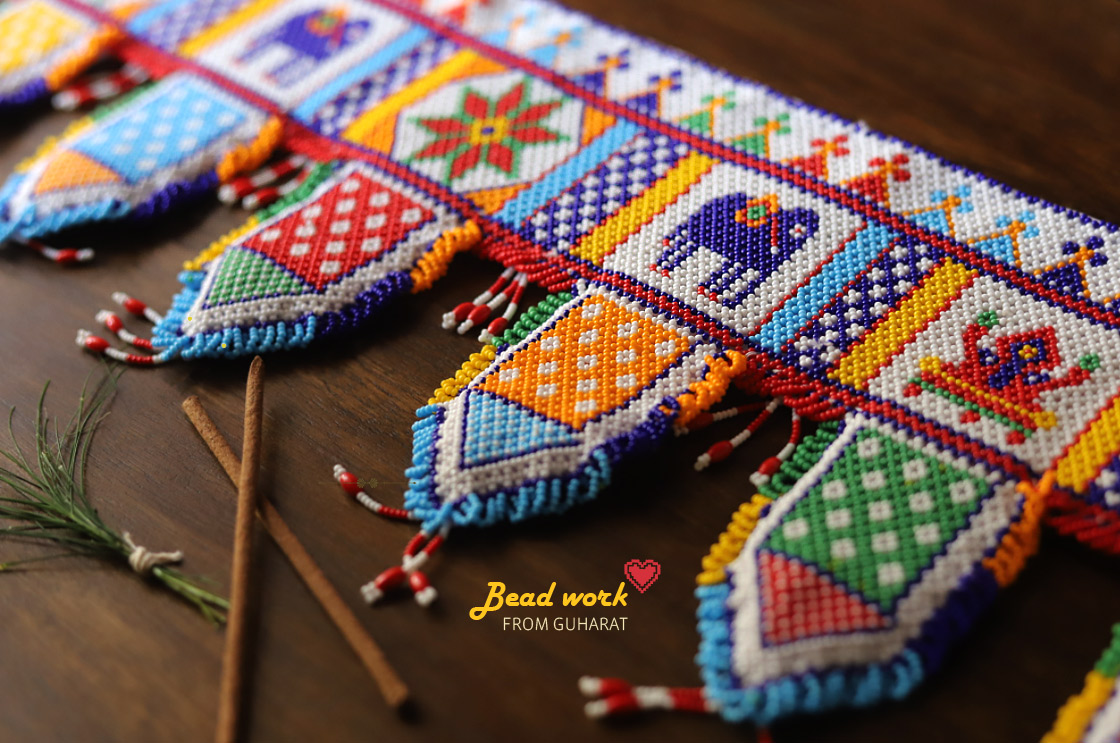 Saurashtra bead work toran | Handicrafts of Gujarat