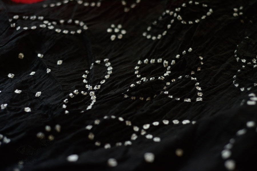 Faagun . फाल्गुन  ⁂ Cotton Bandhani Saree ⁂ 9