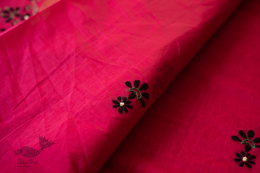 shop Hand Embroidered Silk Saree