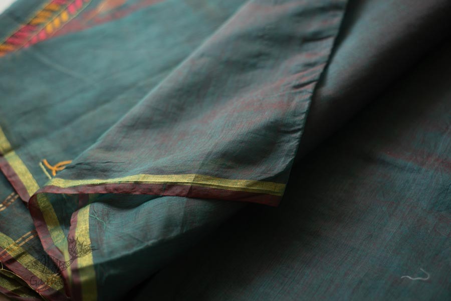 shop Hand Embroidered Silk Saree