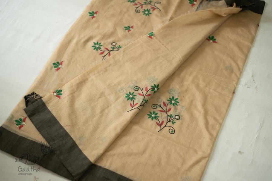 shop Hand Embroidered Silk Saree