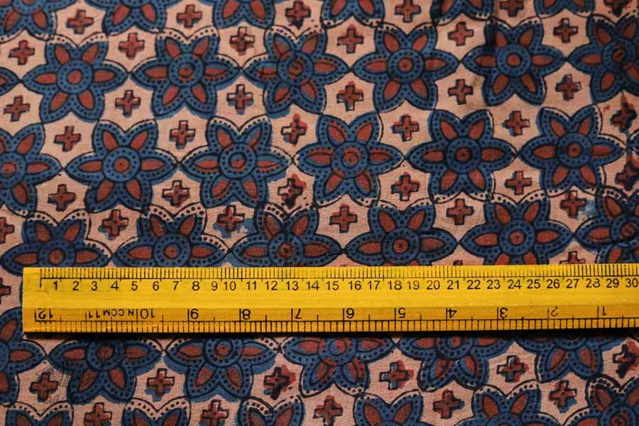 Ajrakh Cotton Fabric ❋ 1 { Per Meter }