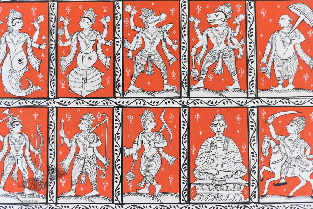 shop patachitra painting - Das Aavtar