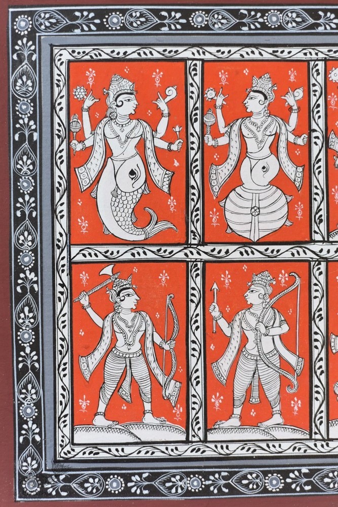 shop patachitra painting - Das Aavtar