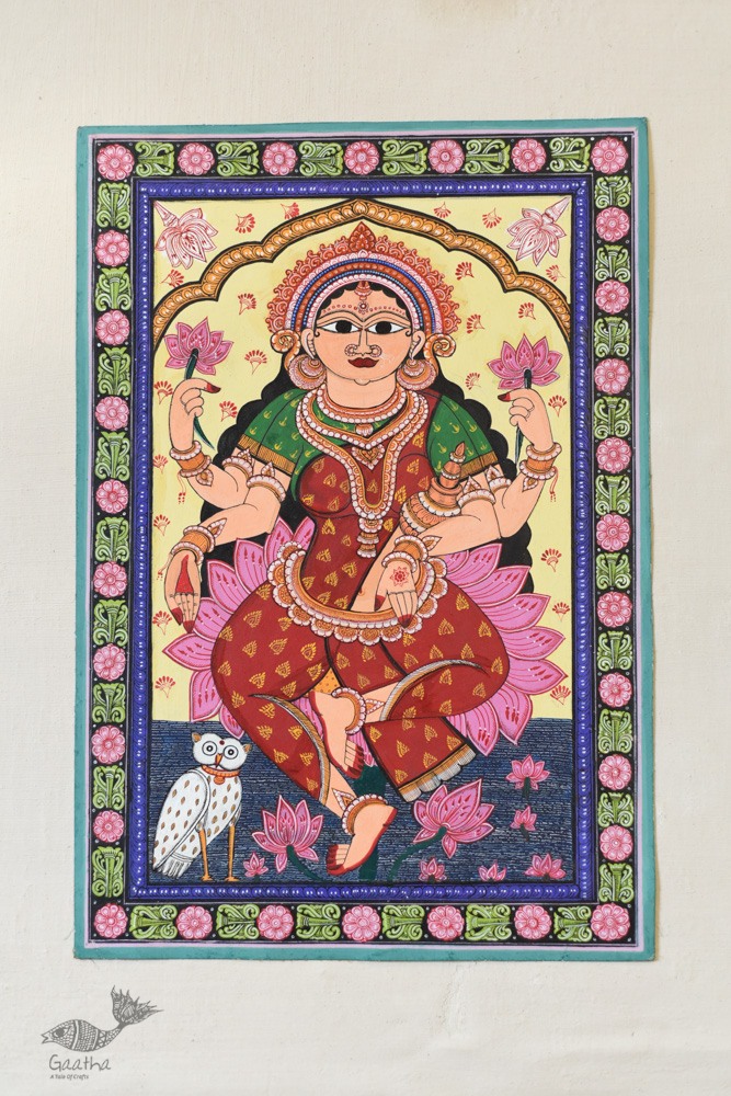 shop patachitra painting - Lakshmi