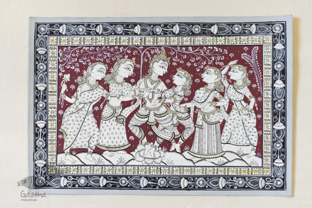 shop patachitra painting - Radhe Krishna