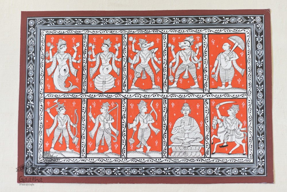 shop patachitra painting - Das Aavtar