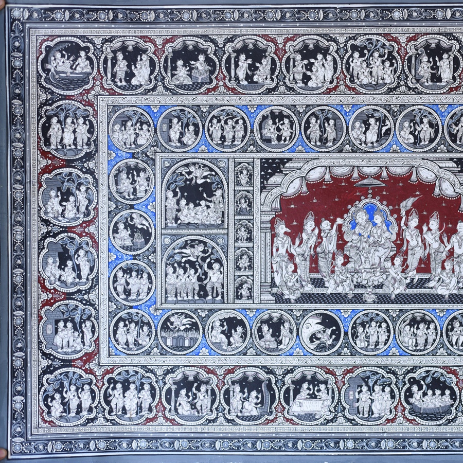 shop Traditional patachitra Painting ~ Ramdarbar