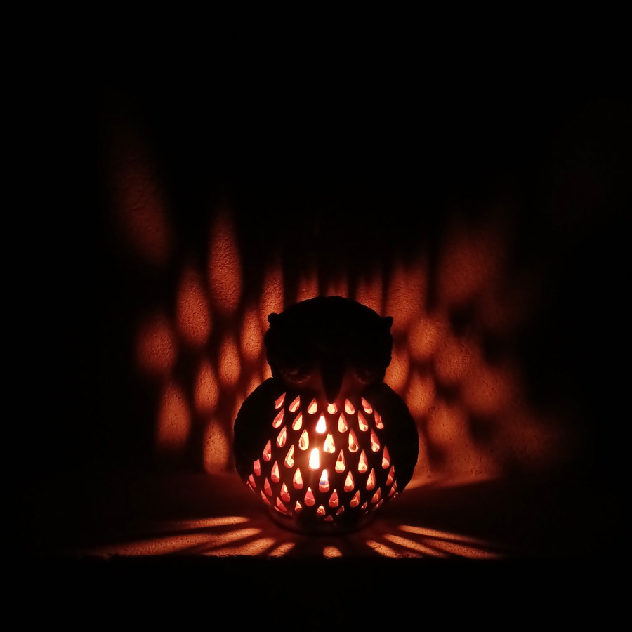 Shop Terracotta Pottery Art ~ T Light Holder - Owl