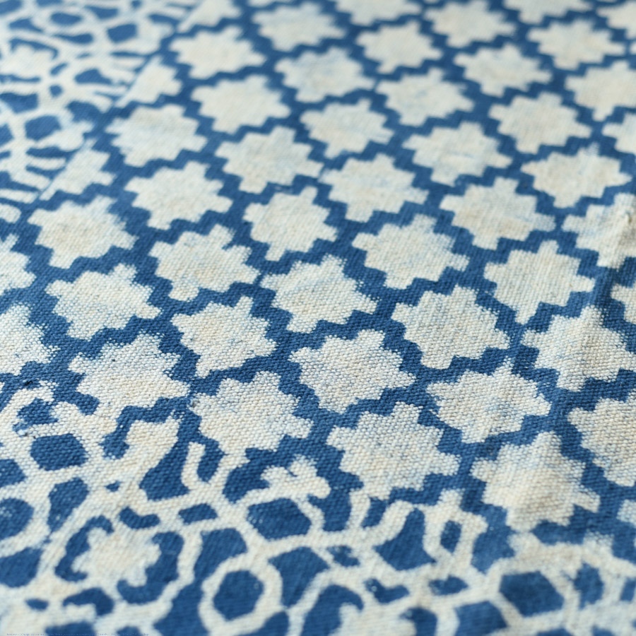 shop Indigo Natural Color Dhurrie
