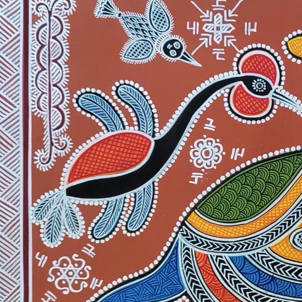 shop Mandana Art - Paintings Peacock ( 11 x 14 inch)