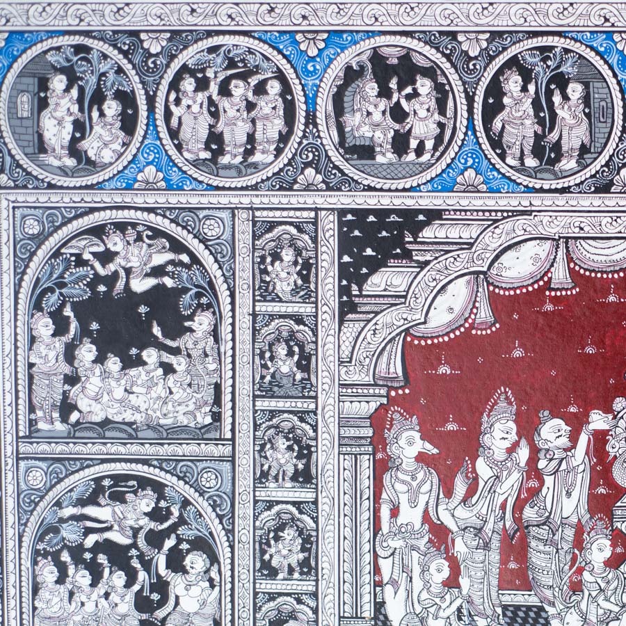 shop Traditional patachitra Painting ~ Ramdarbar