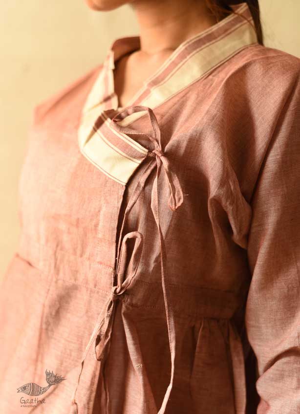 shop Walnut Brown Kediyu - Handloom Cotton