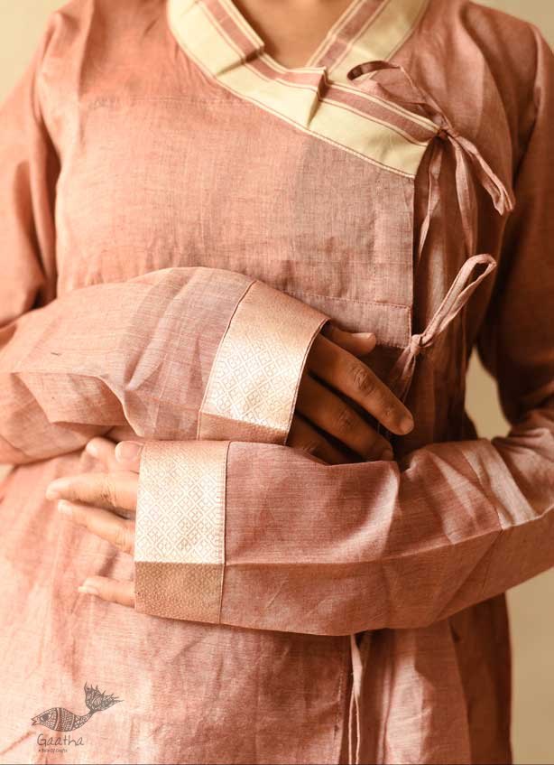 shop Walnut Brown Kediyu - Handloom Cotton