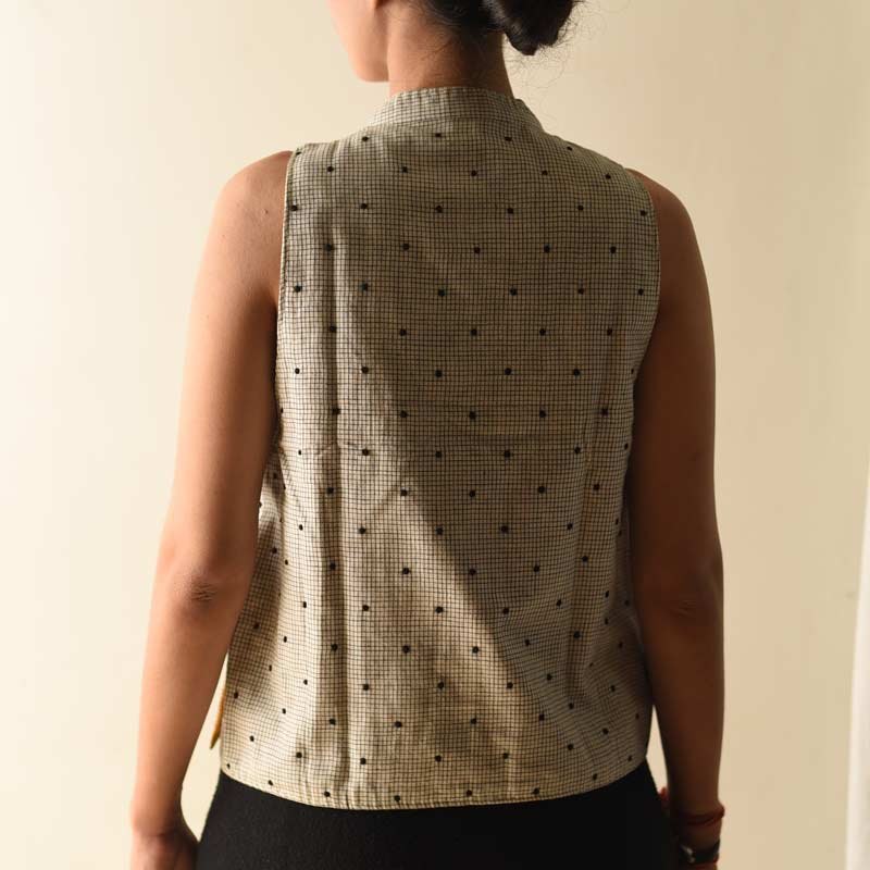 shop Reversible Angarkha Style Jacket / Top