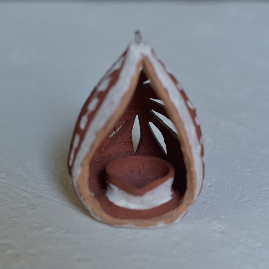 Terracotta Handmade Lamp / Diya 