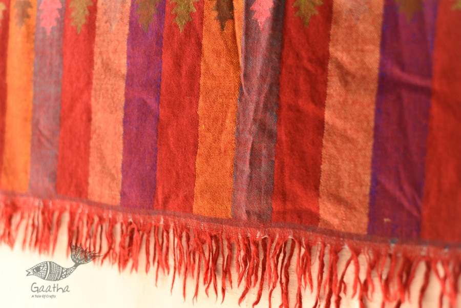 shop Kashmiri Kani Pashmina Wool Shawl